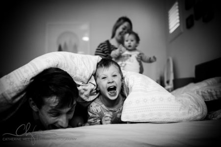 bed time and documentary family photography